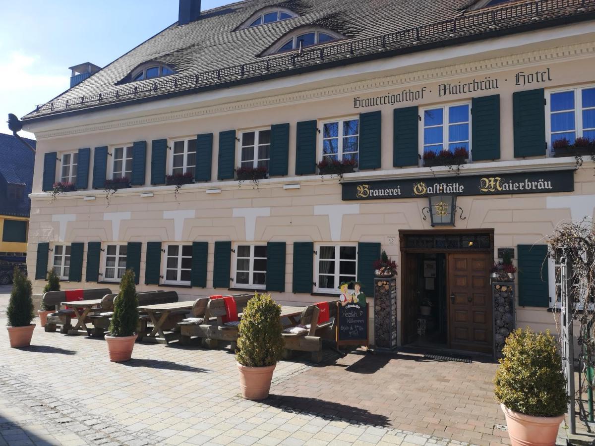 Hotel Maierbräu Altomünster Exterior foto